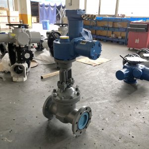 礦用電動閥門MKZ941H-40 DN150防爆（礦山、冶